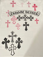 Polera Chrome Hearts Letras Sánscritas #YH024 - Estilo B CALIDAD ORIGINAL