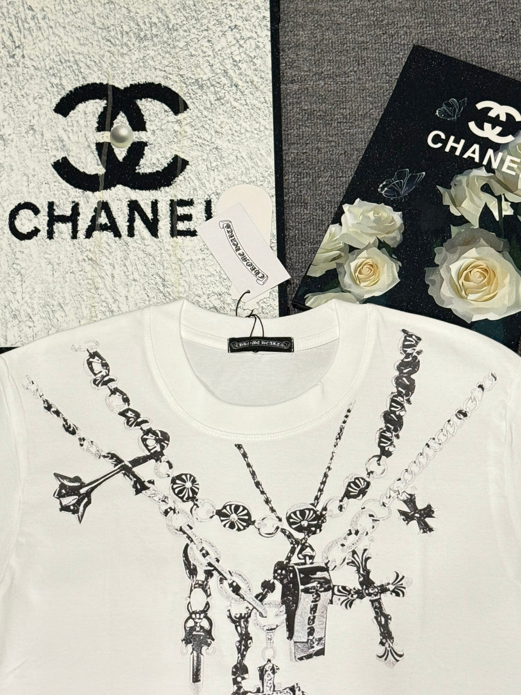 Camisa Chrome Hearts #497683 CALIDAD ORIGINAL