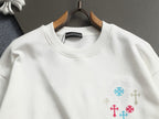 Sudadera Chrome Hearts 2026 cruz bordado verano nuevo Arrival Original Counter American lavado ácido desgastado CALIDAD ORIGINAL