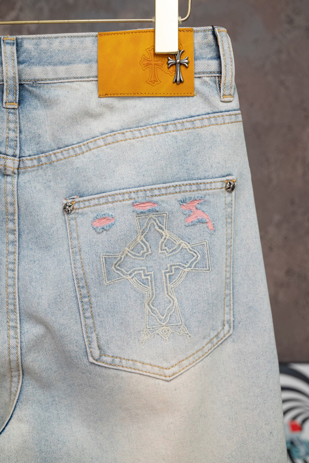 Pantalón Chrome Hearts #498276 CALIDAD ORIGINAL