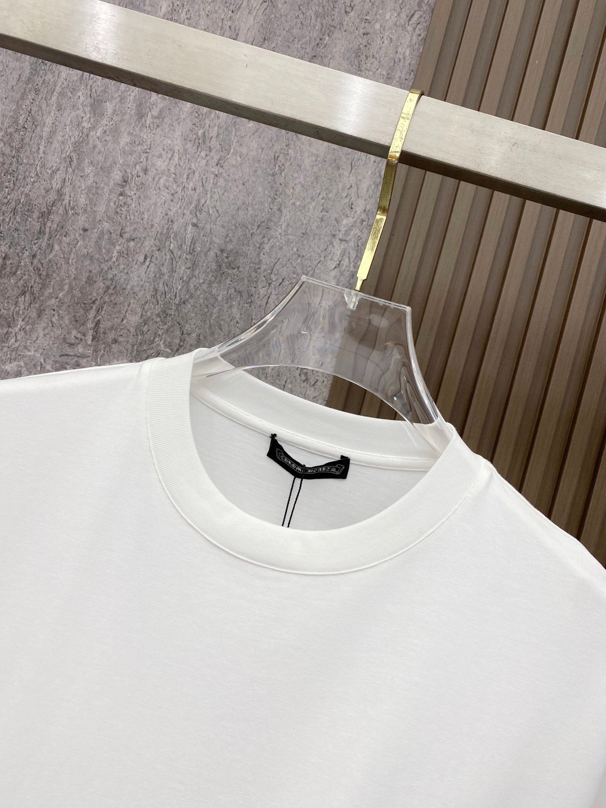 Polera Chrome Hearts 26SS verano nuevo cuello redondo manga corta polera - Estilo B CALIDAD ORIGINAL