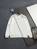 Sudadera Chrome Hearts cruz bordado cuello redondo sudadera CALIDAD ORIGINAL
