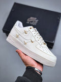 Air Force One - Blanco con Ganchos Dorados