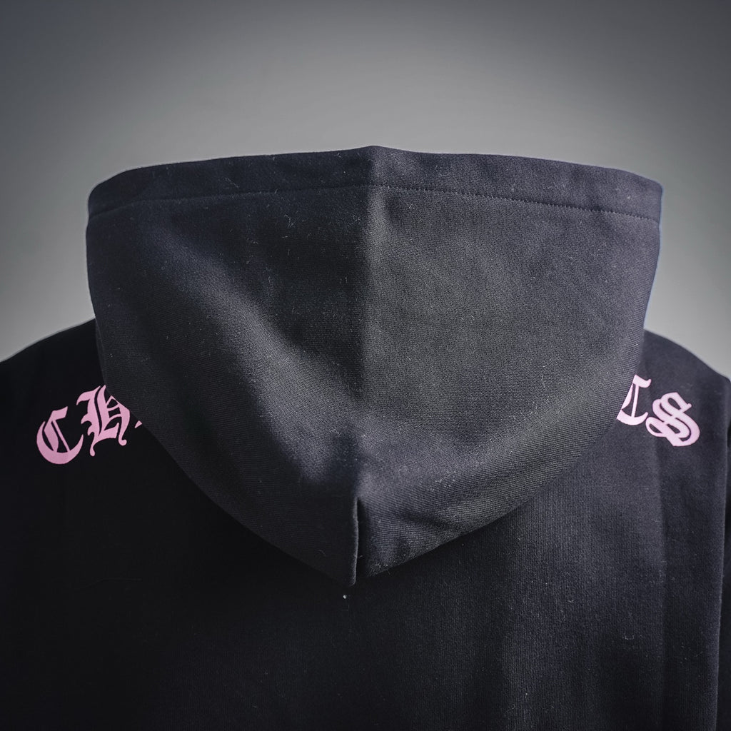 Sudadera Chrome Hearts 25FW rosado sánscrito con capucha - Estilo B CALIDAD ORIGINAL