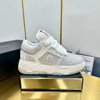 Amiri MA-1 Crystal – Blanco/Plateado
