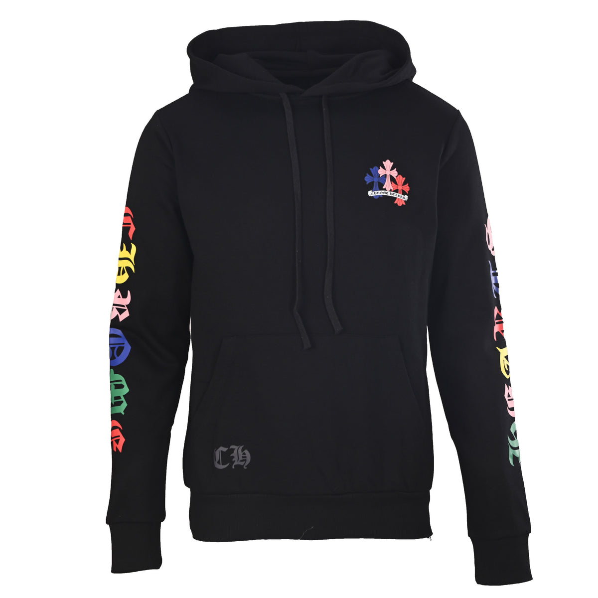 Sudadera Chrome Hearts colorido sánscrito sudadera con capucha - Estilo B CALIDAD ORIGINAL