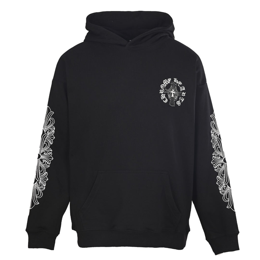 Sudadera Chrome Hearts perla cruz bordado sudadera con capucha - Estilo B CALIDAD ORIGINAL