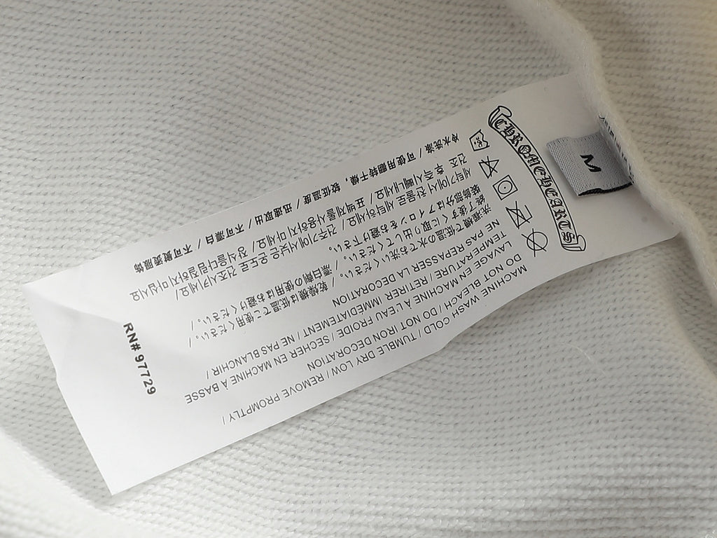 Sudadera Chrome Hearts cruz bordado cuello redondo sudadera CALIDAD ORIGINAL
