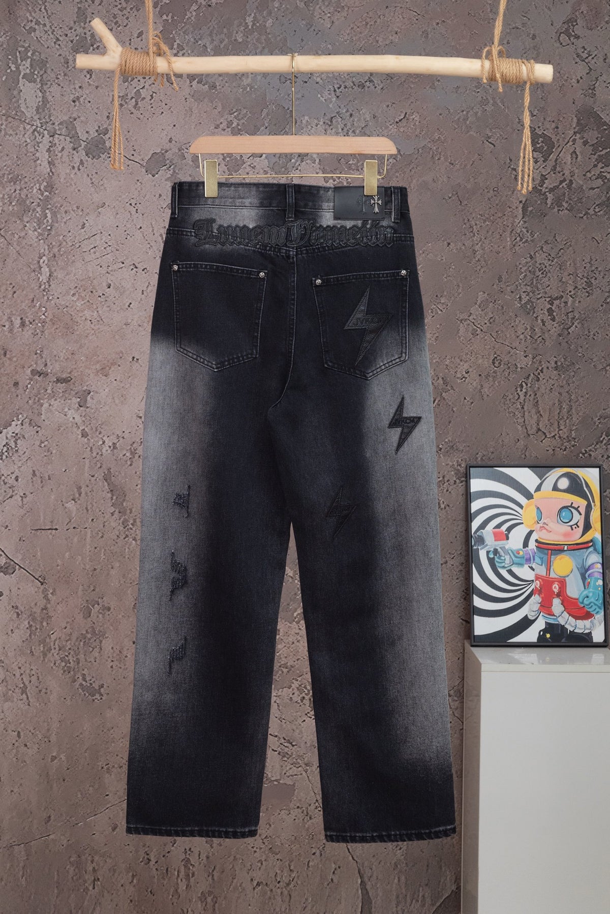 Pantalón Chrome Hearts #498343 CALIDAD ORIGINAL