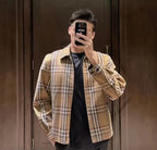 Chaqueta Burberry 22Fw reversible a cuadros CALIDAD ORIGINAL