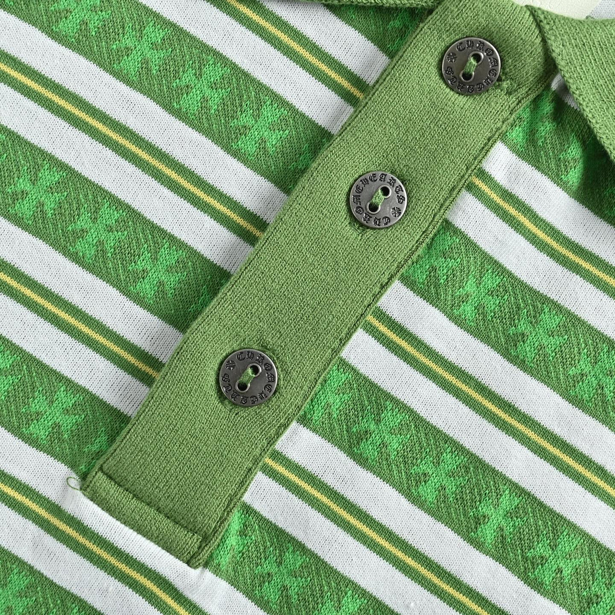 Polo Chrome Hearts Rayas Manga Larga - Estilo D CALIDAD ORIGINAL