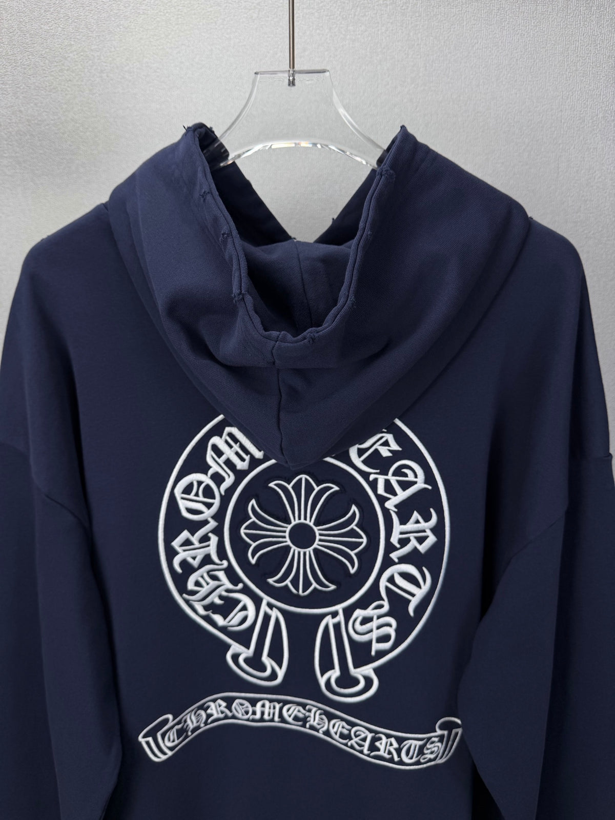 Sudadera Chrome Hearts 2026 nuevo bordado herradura logo Washed y desgastado para pareja sudadera con capucha CALIDAD ORIGINAL