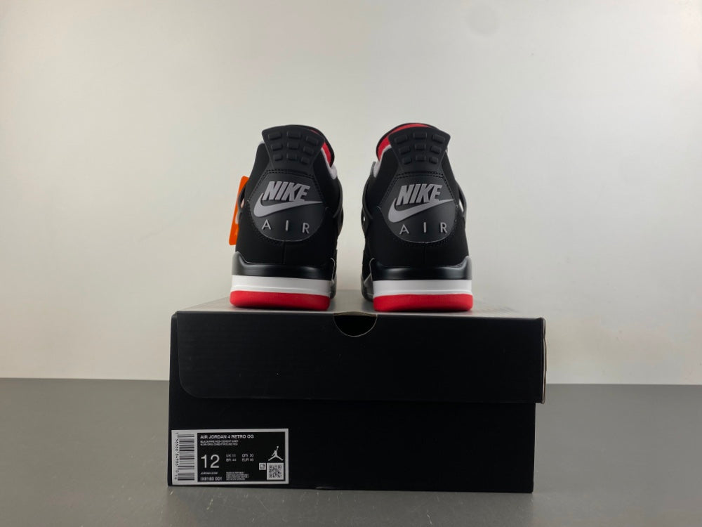 Air Jordan 4 Retro Bred - CALIDAD VIIP
