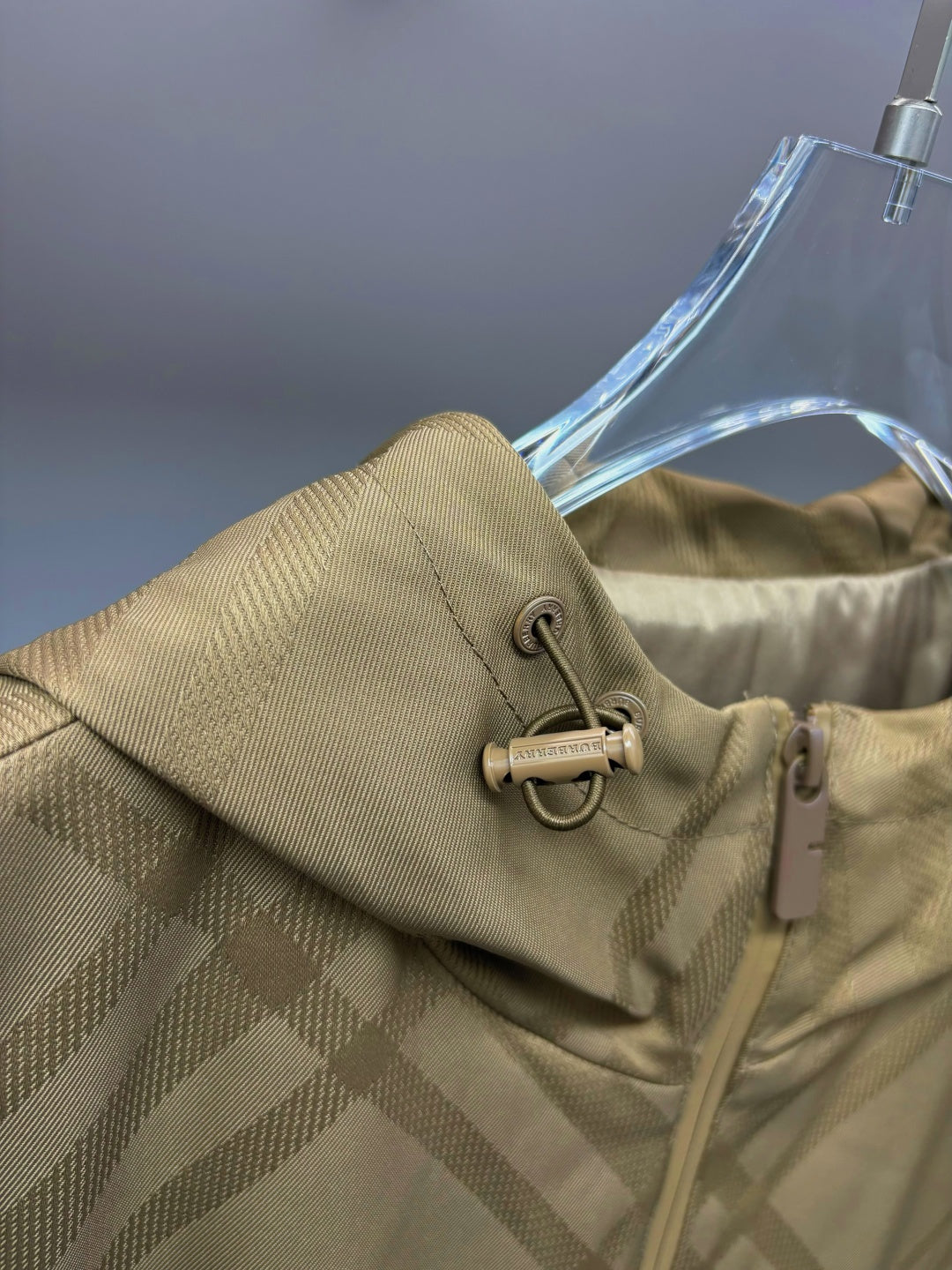 Chaqueta Burberry Jacquard Twill ecuestre bordado chaqueta - Estilo B CALIDAD ORIGINAL