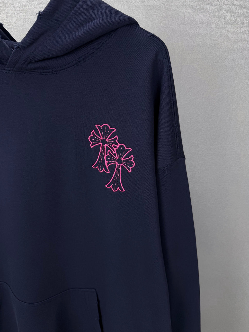 Sudadera Chrome Hearts 2026 nuevo bordado cruz logo Washed y desgastado para pareja con capucha CALIDAD ORIGINAL