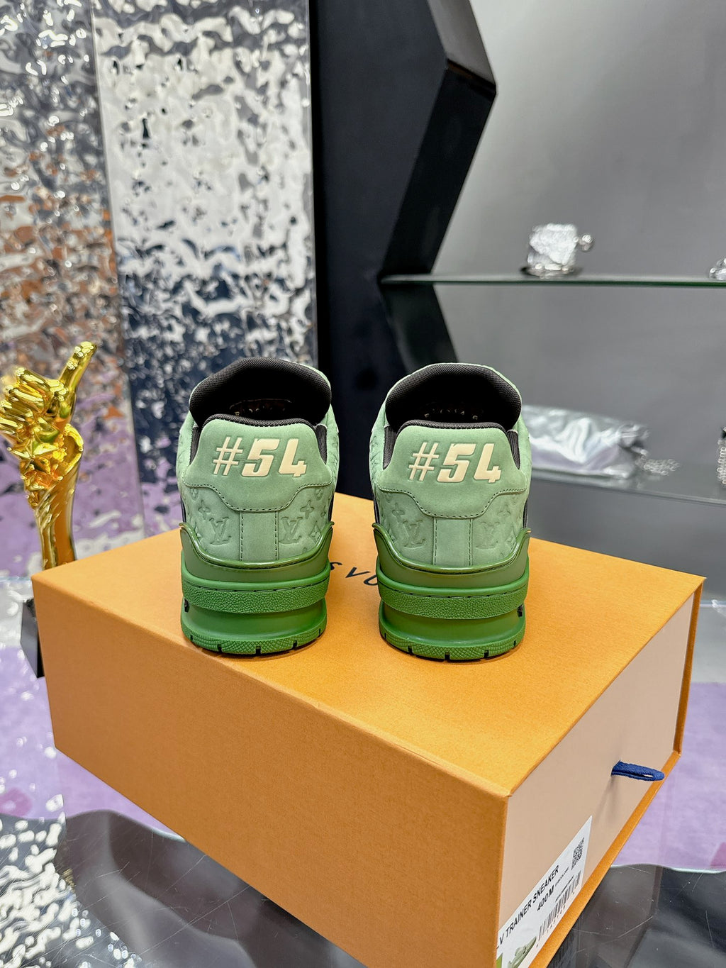 Louis Vuitton Trainer – Verde Monogram