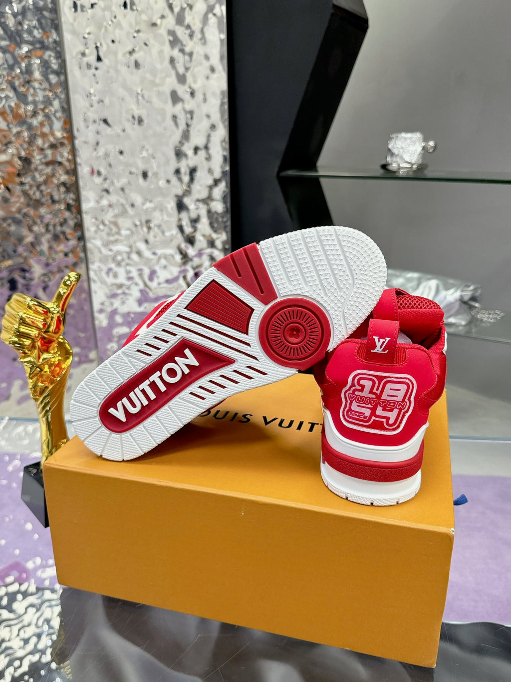 Louis Vuitton LV Skate – Rojo/Blanco
