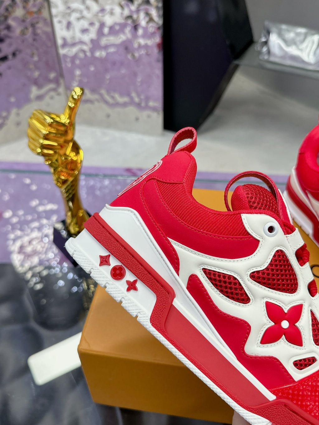 Louis Vuitton LV Skate – Rojo/Blanco