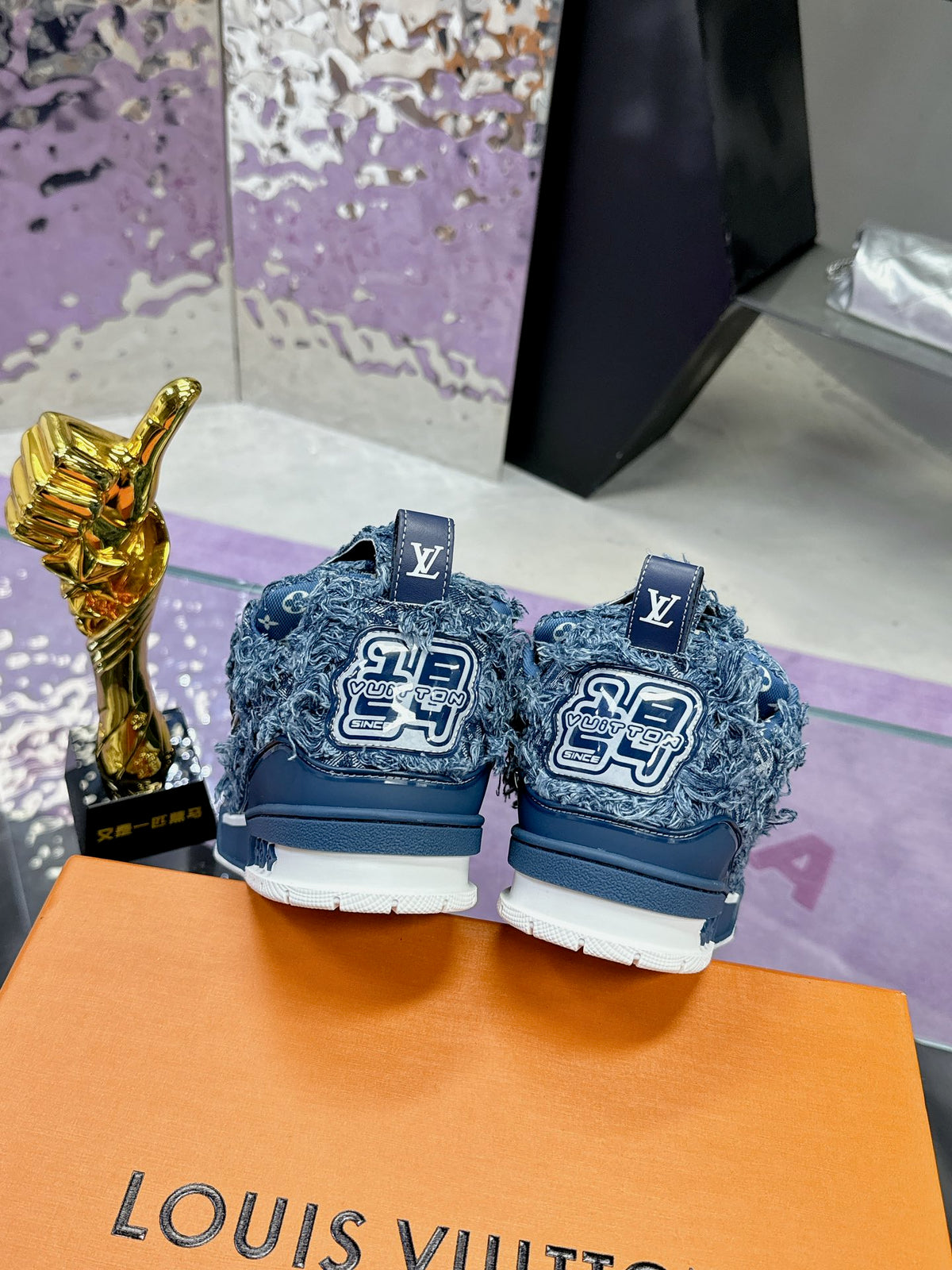 Louis Vuitton LV Skate – Denim Monogram