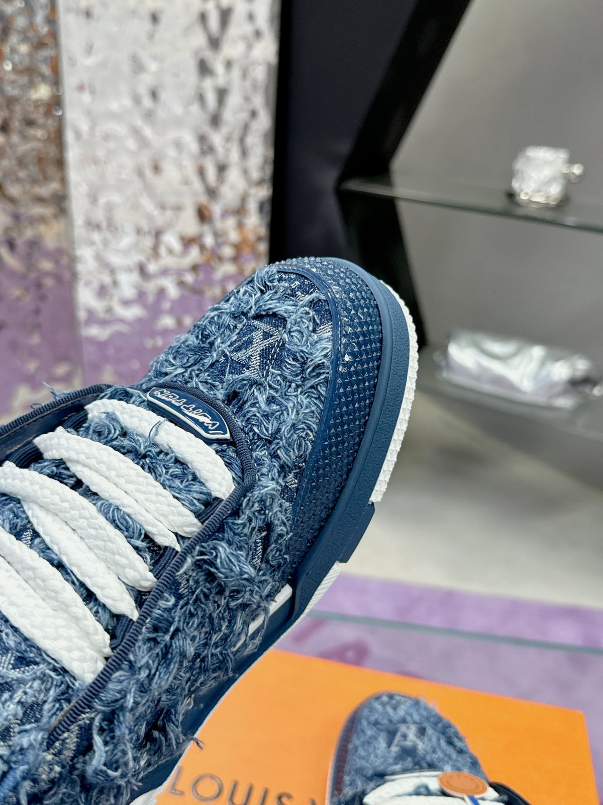 Louis Vuitton LV Skate – Denim Monogram