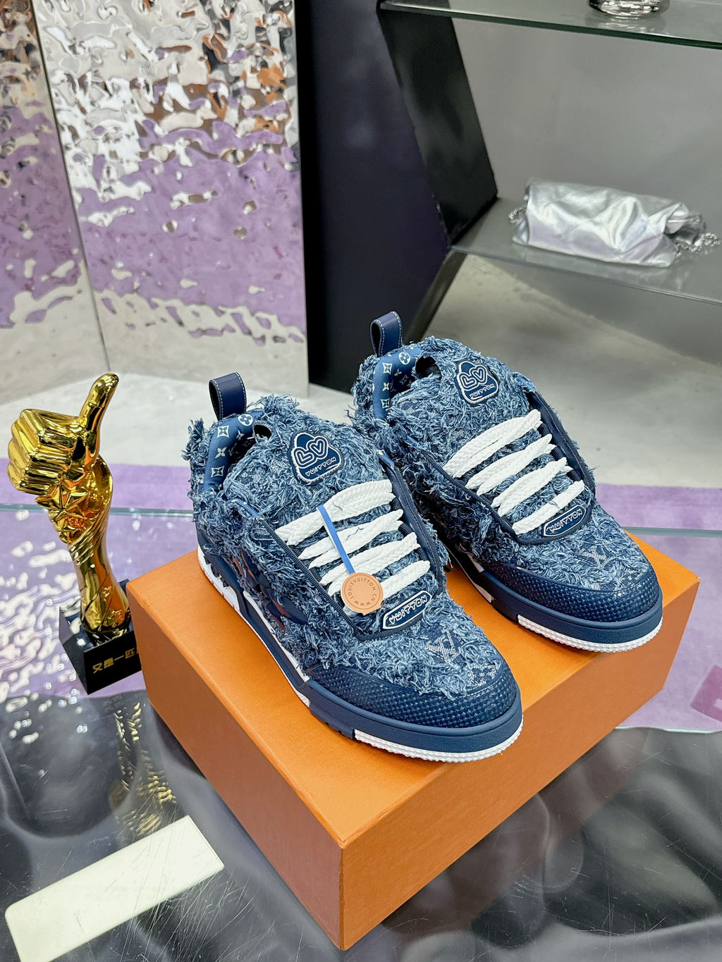 Louis Vuitton LV Skate – Denim Monogram