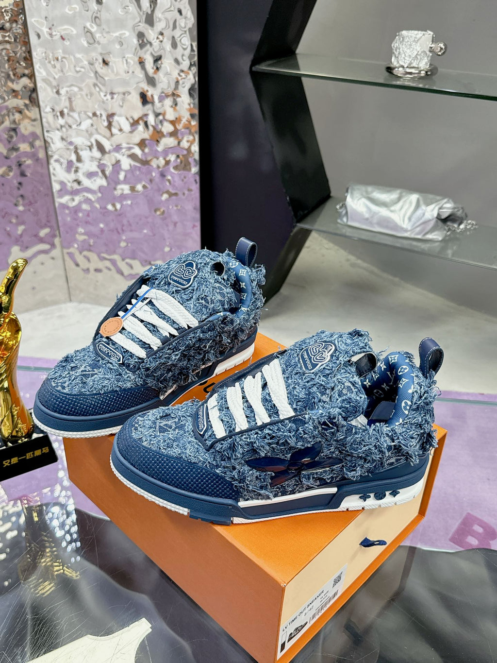 Louis Vuitton LV Skate – Denim Monogram