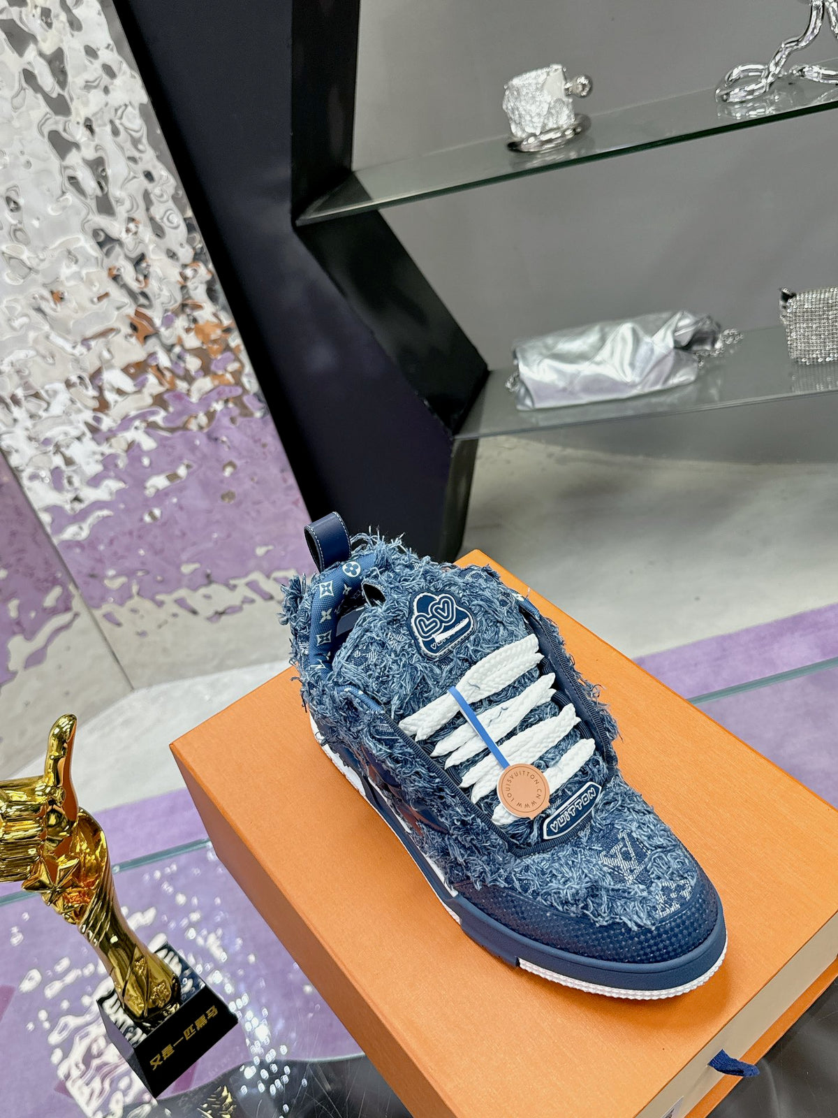 Louis Vuitton LV Skate – Denim Monogram