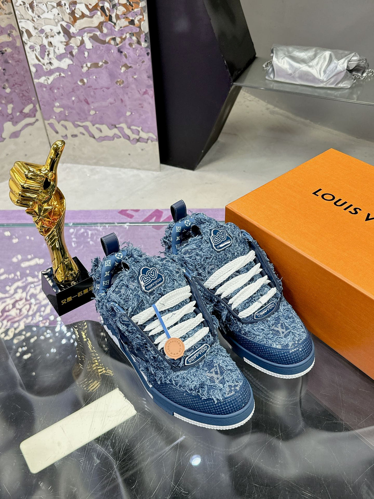Louis Vuitton LV Skate – Denim Monogram