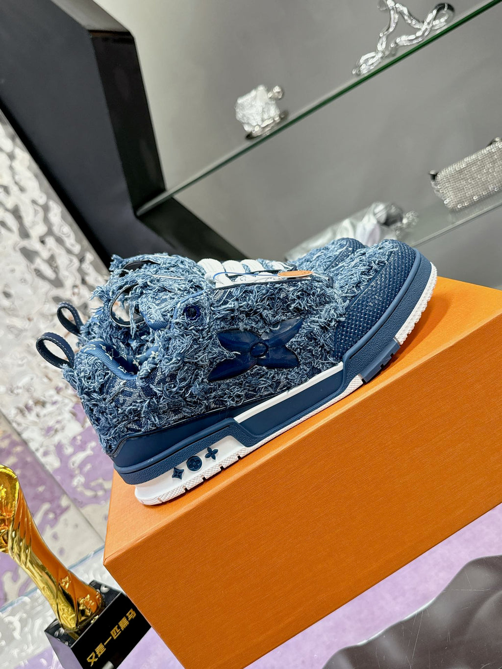 Louis Vuitton LV Skate – Denim Monogram