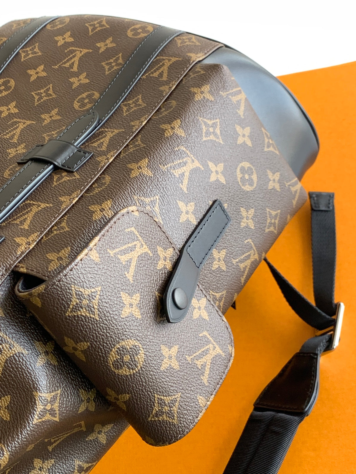 Louis Vuitton Christopher Backpack – Monogram Macassar