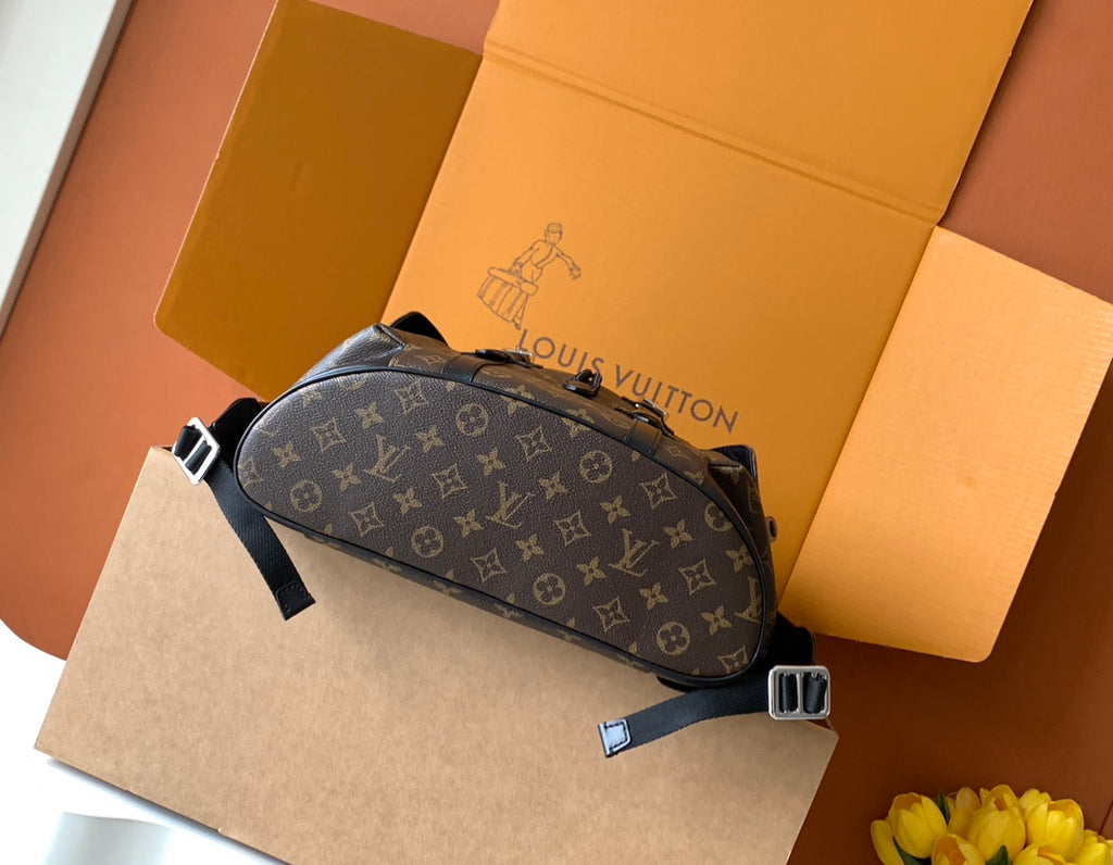 Louis Vuitton Christopher Backpack – Monogram Macassar