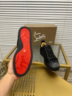 Christian Louboutin Louis Junior Strass – Negro