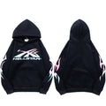 Sudadera Hellstar Llama Rosa - Negro