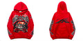 Sudadera Hellstar Calavera Mini - Rojo