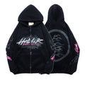 Sudadera Hellstar Records Círculo - Negro