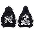 Sudadera Hellstar Path To Paradise - Negro