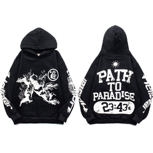 Sudadera Hellstar Path To Paradise - Negro