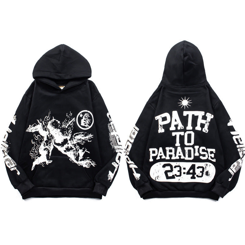 Sudadera Hellstar Path To Paradise - Negro