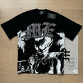 Polera Mixed Emotion Alien Playera - Negro