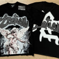 Polera Mixed Emotion Cupido Clásico - Negro
