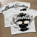 Polera Mixed Emotion Querubín Lentes - Blanco