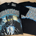 Polera Mixed Emotion Hombre Lobo - Negro