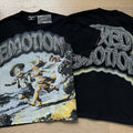 Polera Mixed Emotion Niños en la Playa - Negro