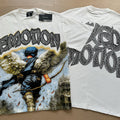 Polera Mixed Emotion Arquero Vendado - Blanco