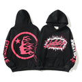 Sudadera Hellstar Corona Rosa - Negro