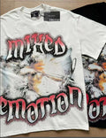 Polera Mixed Emotion Arquero Celestial - Blanco