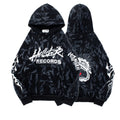 Sudadera Hellstar Records Camuflaje - Negro