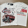 Polera Mixed Emotion Casino Vegas - Blanco