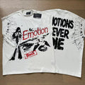 Polera Mixed Emotion Mirada Denied - Blanco