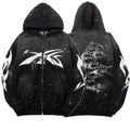 Sudadera Hellstar Salpicado - Negro